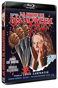 Portada de película de terror clásica.